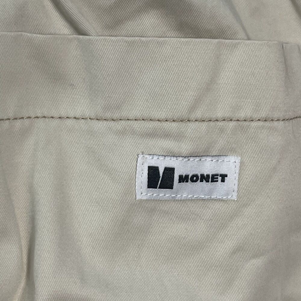 Monet Othello Skateboards Cargo Pants Tan Straight Leg Casual Size Medium New - Picture 8 of 8